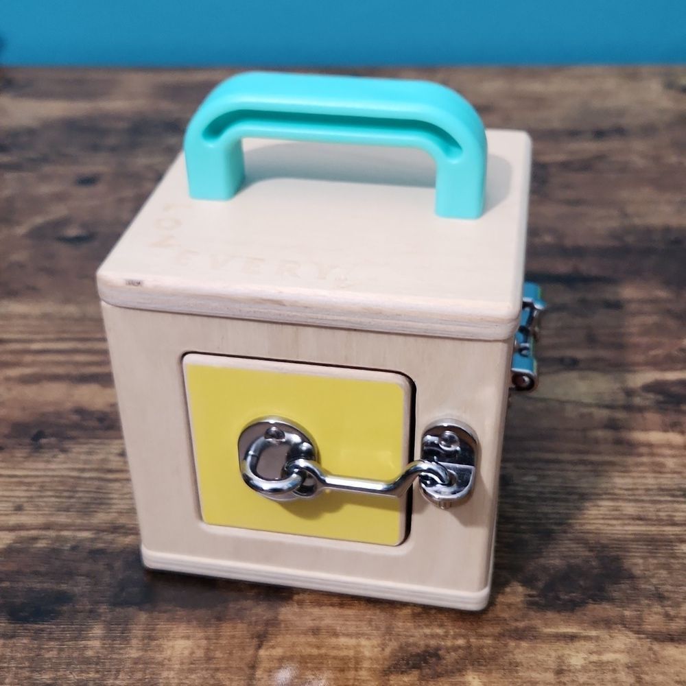 Lockbox from The Realist Play Kit Lovevery